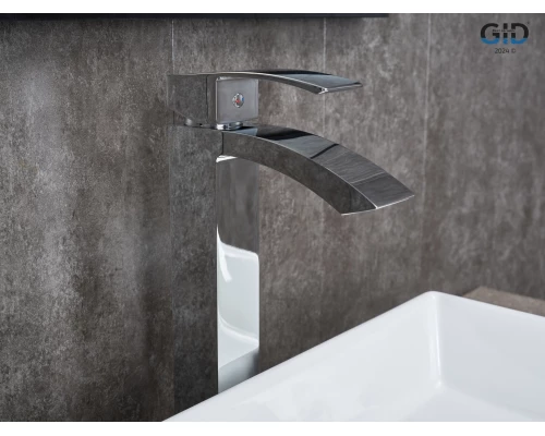 Смеситель высокий для раковины Gid Victoria L120-CH-D L120CHD хром