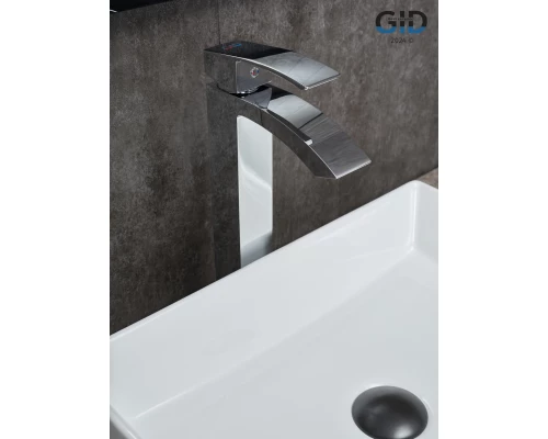 Смеситель высокий для раковины Gid Victoria L120-CH-D L120CHD хром