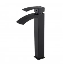 Смеситель высокий для раковины Gid Victoria L120-BM-D L120BMD черный матовый