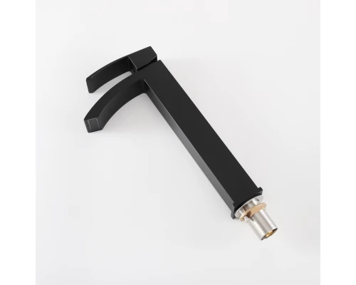 Смеситель высокий для раковины Gid Victoria L120-BM-D L120BMD черный матовый