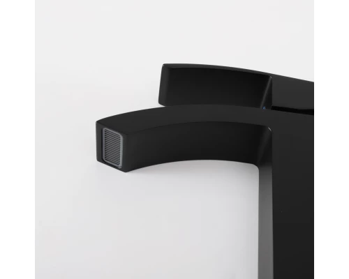 Смеситель высокий для раковины Gid Victoria L120-BM-D L120BMD черный матовый