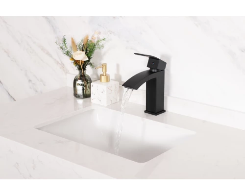 Смеситель для раковины Gid Victoria L120-BM-K L120BMK черный матовый