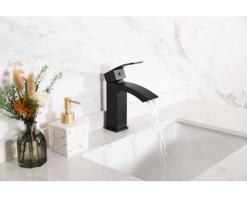 Смеситель для раковины Gid Victoria L120-BM-K L120BMK черный матовый