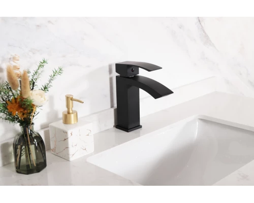 Смеситель для раковины Gid Victoria L120-BM-K L120BMK черный матовый