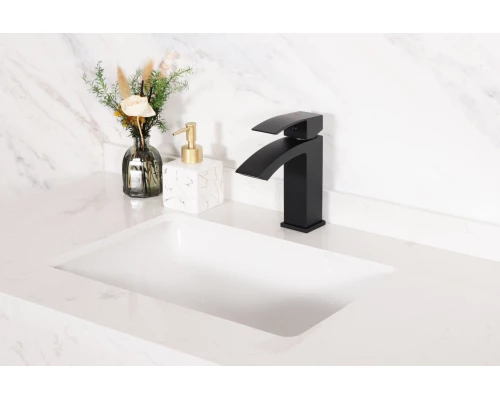 Смеситель для раковины Gid Victoria L120-BM-K L120BMK черный матовый