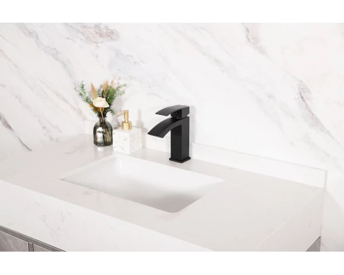 Смеситель для раковины Gid Victoria L120-BM-K L120BMK черный матовый