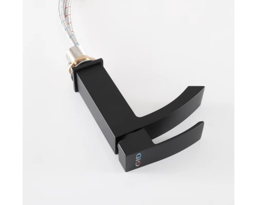 Смеситель для раковины Gid Victoria L120-BM-K L120BMK черный матовый