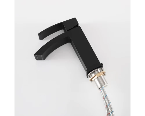 Смеситель для раковины Gid Victoria L120-BM-K L120BMK черный матовый