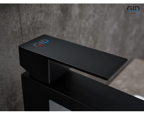 Смеситель высокий для раковины Gid Anchel SS979-BM-D SS979BMD черный матовый