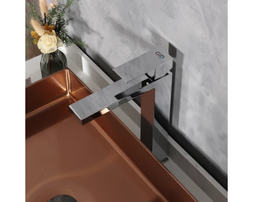 Смеситель высокий для раковины Gid Anchel SS979-CH-D SS979CHD хром