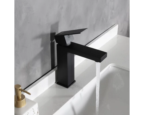 Смеситель для раковины Gid Anchel SS979-BM-K SS979BMK черный матовый