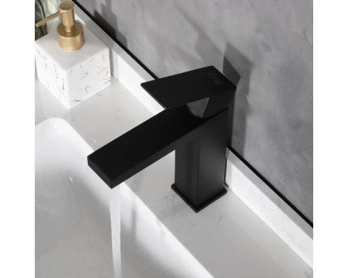 Смеситель для раковины Gid Anchel SS979-BM-K SS979BMK черный матовый