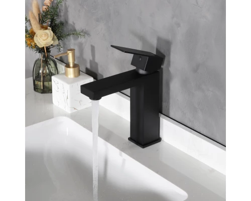 Смеситель для раковины Gid Anchel SS979-BM-K SS979BMK черный матовый