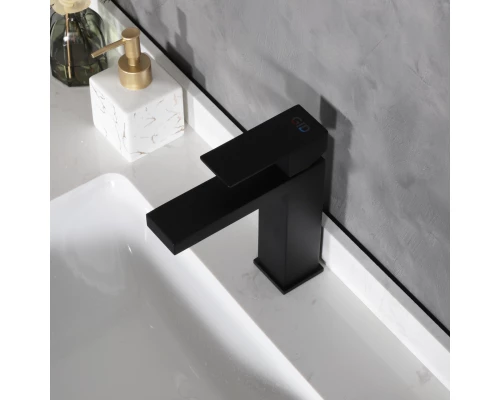 Смеситель для раковины Gid Anchel SS979-BM-K SS979BMK черный матовый