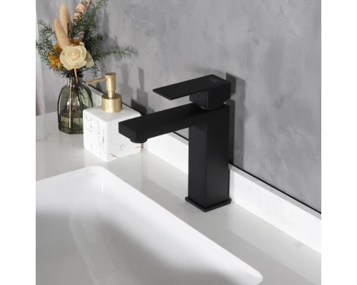 Смеситель для раковины Gid Anchel SS979-BM-K SS979BMK черный матовый