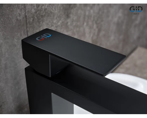 Смеситель для раковины Gid Anchel SS979-BM-K SS979BMK черный матовый