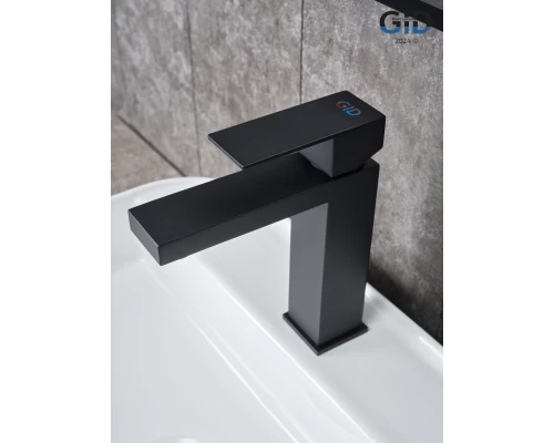 Смеситель для раковины Gid Anchel SS979-BM-K SS979BMK черный матовый