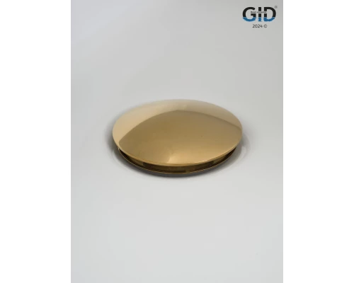 Донный клапан Gid без перелива G100 73301K золото 7x7x10