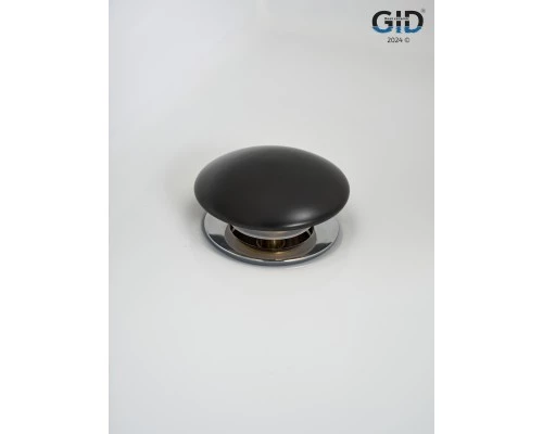 Донный клапан Gid без перелива Blm100 74402K черный матовый 7x7x10