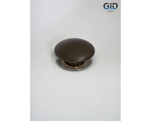 Донный клапан Gid без перелива Br100 74406K коричневый матовый 7x7x10