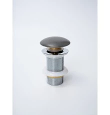 Донный клапан Gid без перелива Dgm100 74408K темно-серый матовый 7x7x10