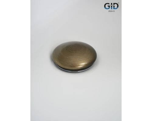 Донный клапан Gid без перелива Bzk100 74404K бронза 7x7x10