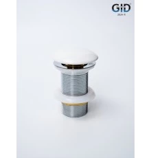 Донный клапан Gid без перелива Wh100 71101K белый 7x7x10