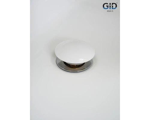 Донный клапан Gid без перелива Wh100 71101K белый 7x7x10
