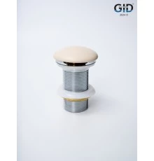 Донный клапан Gid без перелива Sr100 74405K светло-коричневый матовый 7x7x10