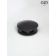 Донный клапан Gid без перелива G-54BL 76601K черный глянцевый 7x7x10