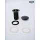 Донный клапан Gid без перелива G-54BL 76601K черный глянцевый 7x7x10