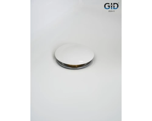 Донный клапан Gid с переливом Wh100-1 71102K белый 7x7x10