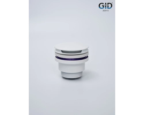 Донный клапан Gid универсальный G-60W 76606K белый 7x7x10