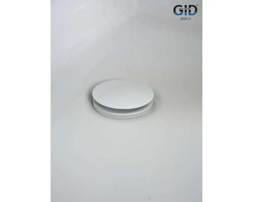 Донный клапан Gid универсальный G-60W 76606K белый 7x7x10