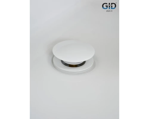 Донный клапан Gid универсальный G-60W 76606K белый 7x7x10