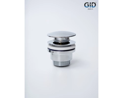 Донный клапан Gid универсальный G-36CH 76603K хром 7x7x10