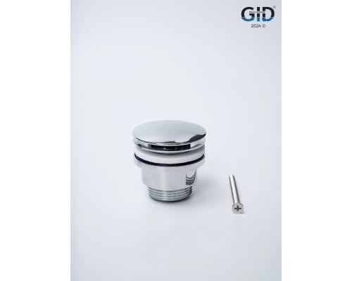 Донный клапан Gid универсальный G-36CH 76603K хром 7x7x10