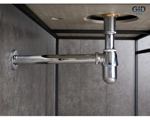 Сифон для раковины Gid G-56CH 75502S хром