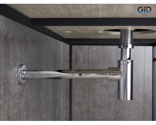 Сифон для раковины Gid G-54CH 75501S хром