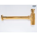 Сифон для раковины Gid G-64GD 75506S золотой