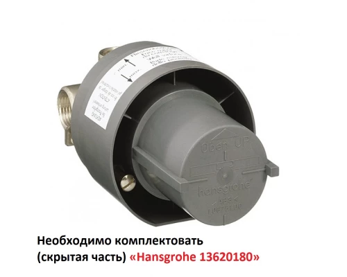 Смеситель для душа Hansgrohe Metris S встраиваемая и внешняя часть, хром 31665000S