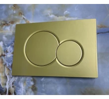 Смывная клавиша GEBERIT Sigma 01 115.770.21.5MG золото матовый