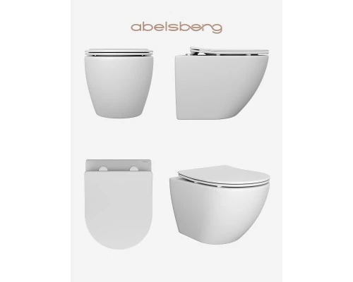 Подвесной унитаз Abelsberg Acrade TornadoFlush ARC60801WH, белый глянец