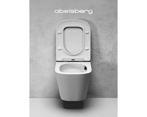 Подвесной унитаз Abelsberg Object TornadoFlush OBC80901WH, белый глянец