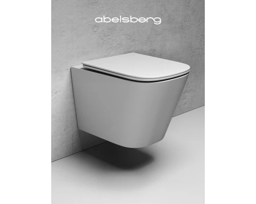 Подвесной унитаз Abelsberg Object TornadoFlush OBC80901WH, белый глянец