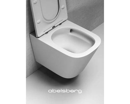 Подвесной унитаз Abelsberg Object TornadoFlush OBC80901WH, белый глянец