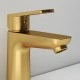 Смеситель д/раковины Abelsberg Lineara UNF23508BG, королевское золото