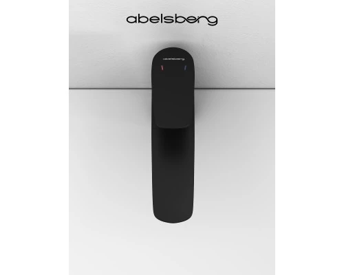 Смеситель д/раковины Abelsberg Perfecta INF60101MB, вулканический черный