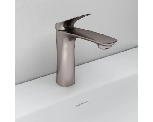 Смеситель д/раковины Abelsberg Perfecta INF60101BN, титан