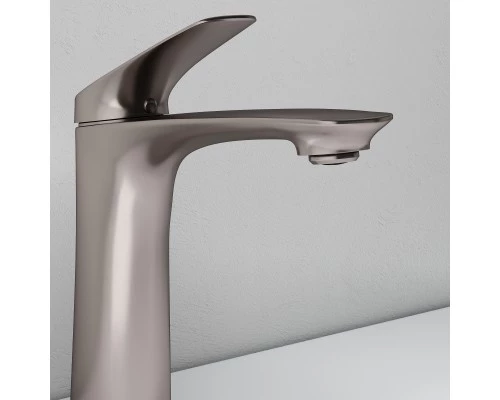 Смеситель д/раковины Abelsberg Perfecta INF60101BN, титан